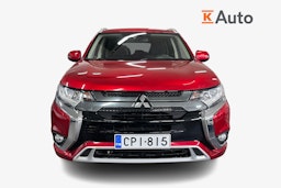 Punainen Mitsubishi Outlander PHEV 2020 kuva 4.