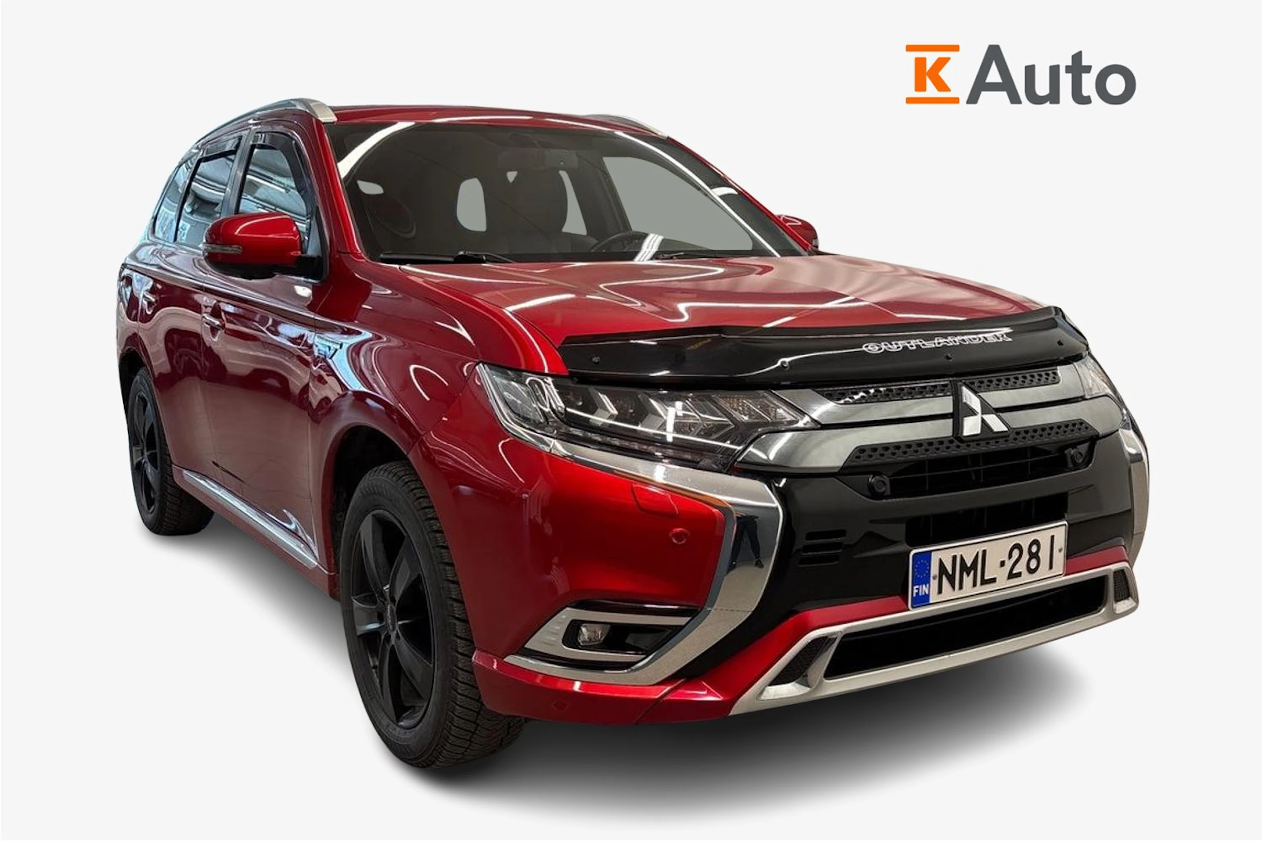 met. punainen Mitsubishi Outlander PHEV 2020 kuva 1.