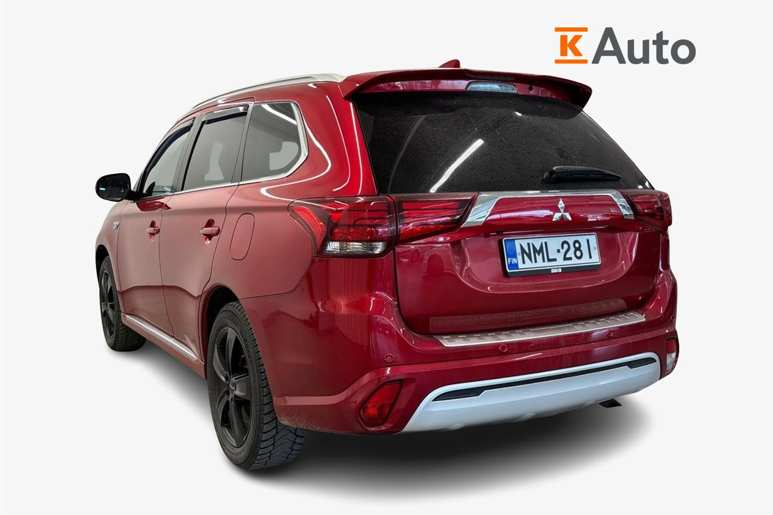 met. punainen Mitsubishi Outlander PHEV 2020 kuva 2.
