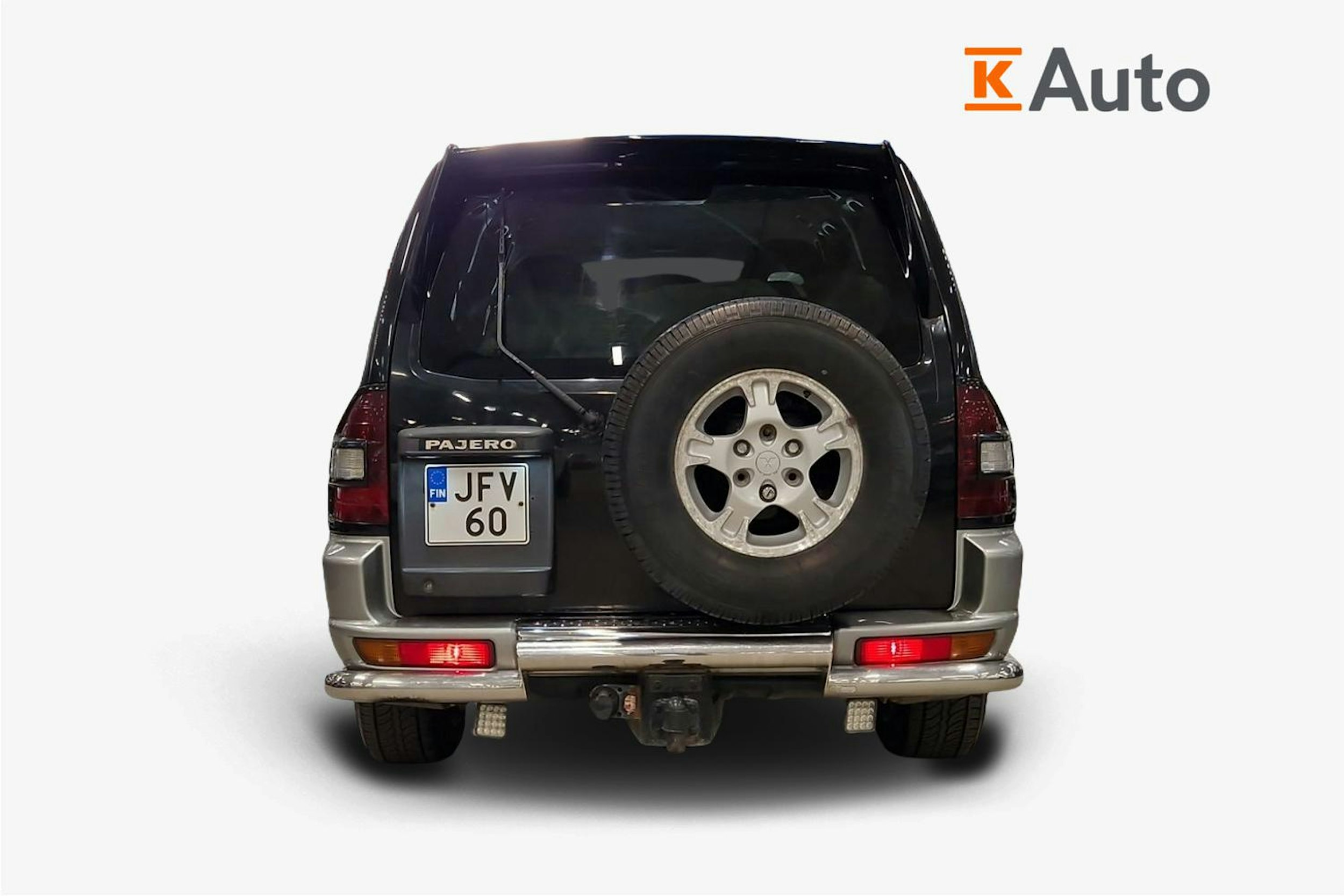 Musta Mitsubishi PAJERO 2002 kuva 3.