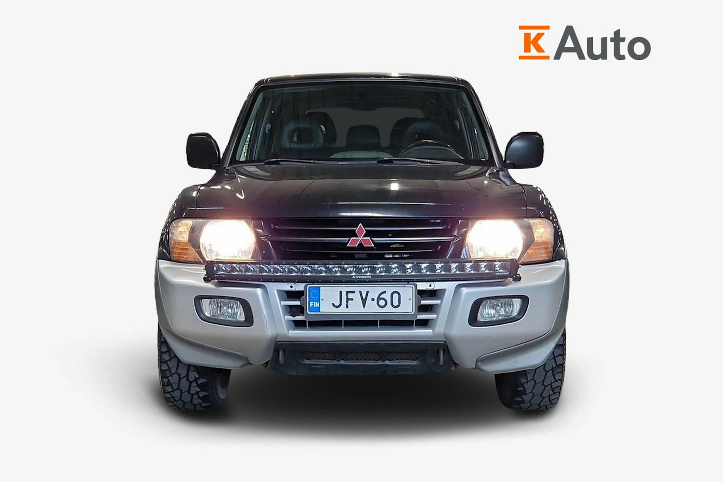Musta Mitsubishi PAJERO 2002 kuva 4.