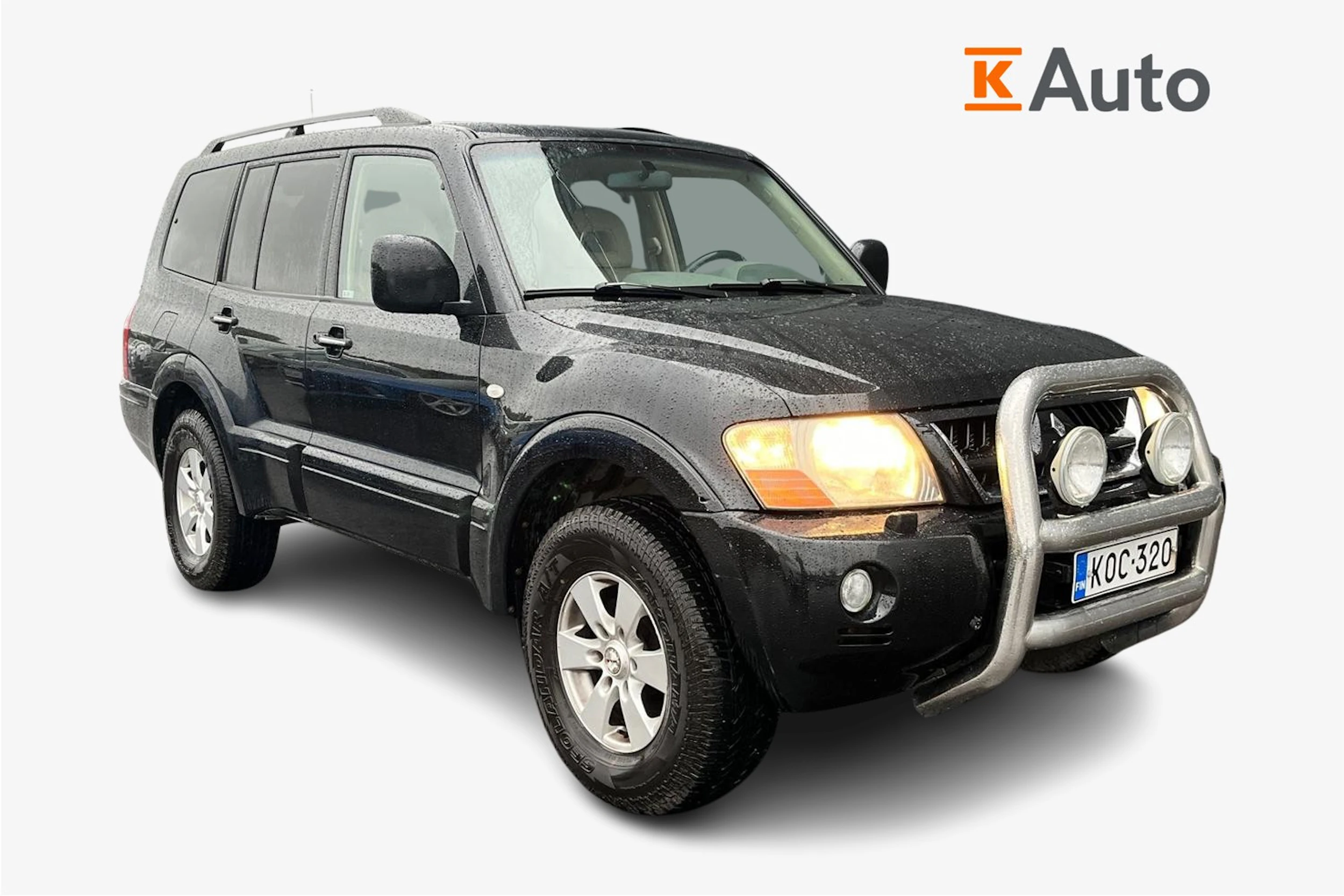 musta Mitsubishi Pajero 2005 kuva 1.