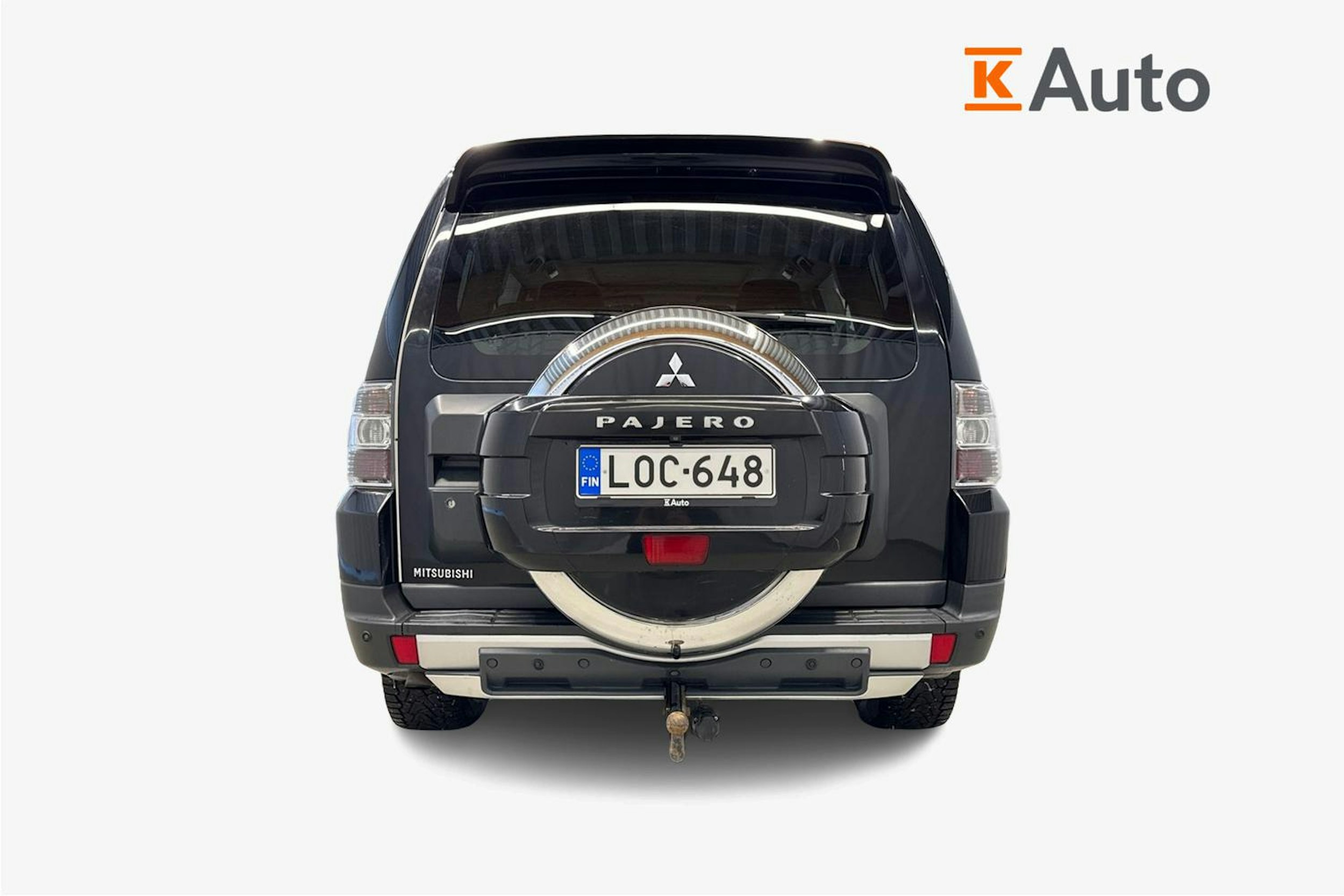 musta Mitsubishi Pajero 2007 kuva 3.