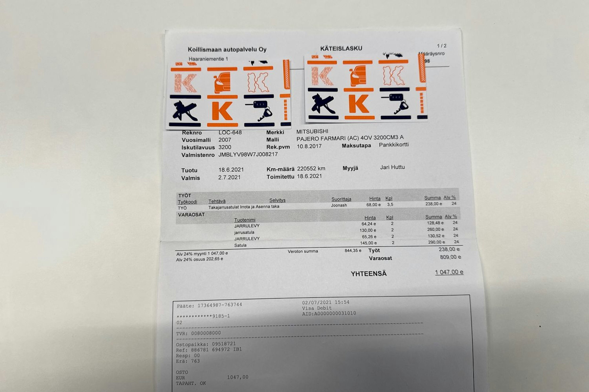 musta Mitsubishi Pajero 2007 kuva 21.