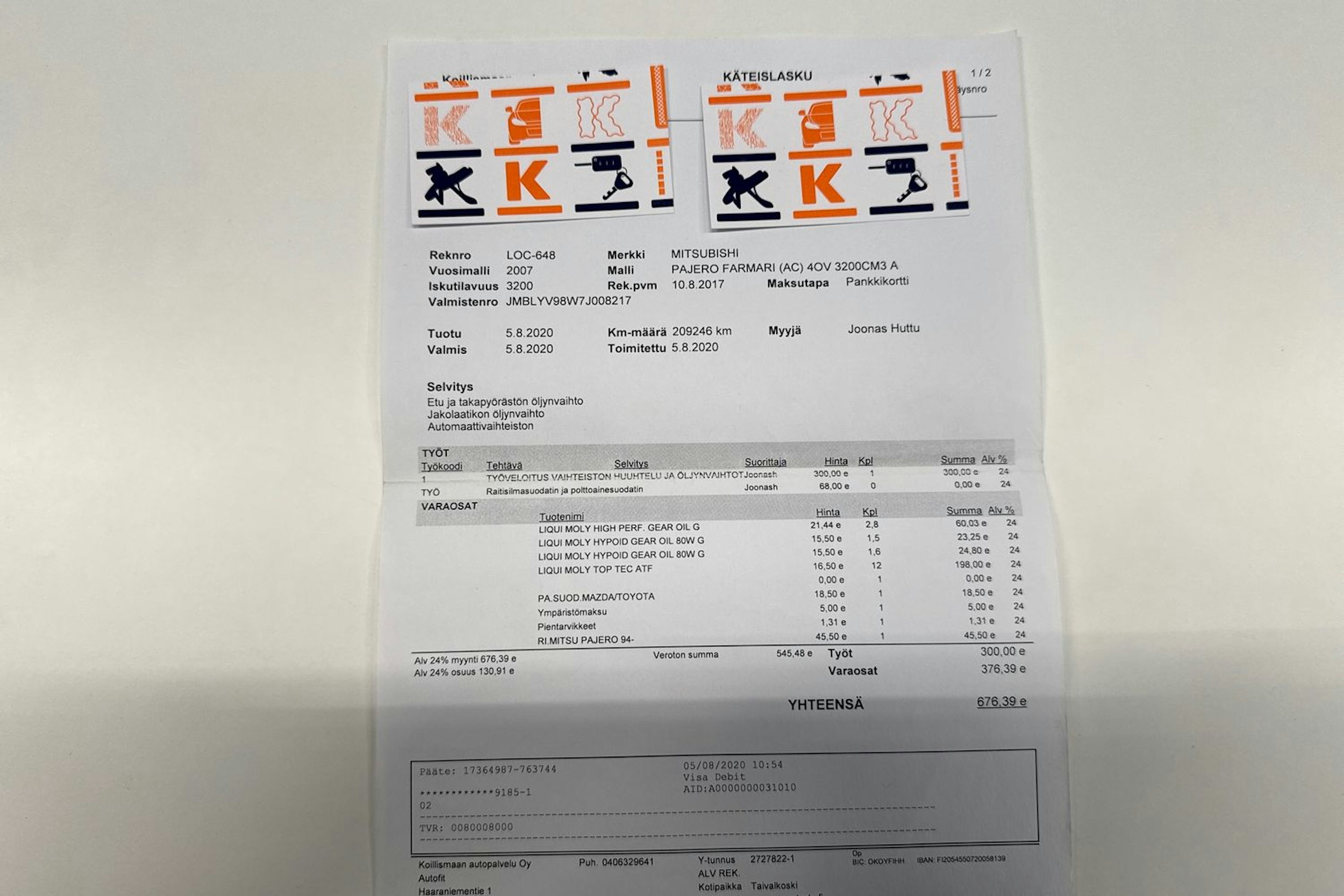 musta Mitsubishi Pajero 2007 kuva 22.