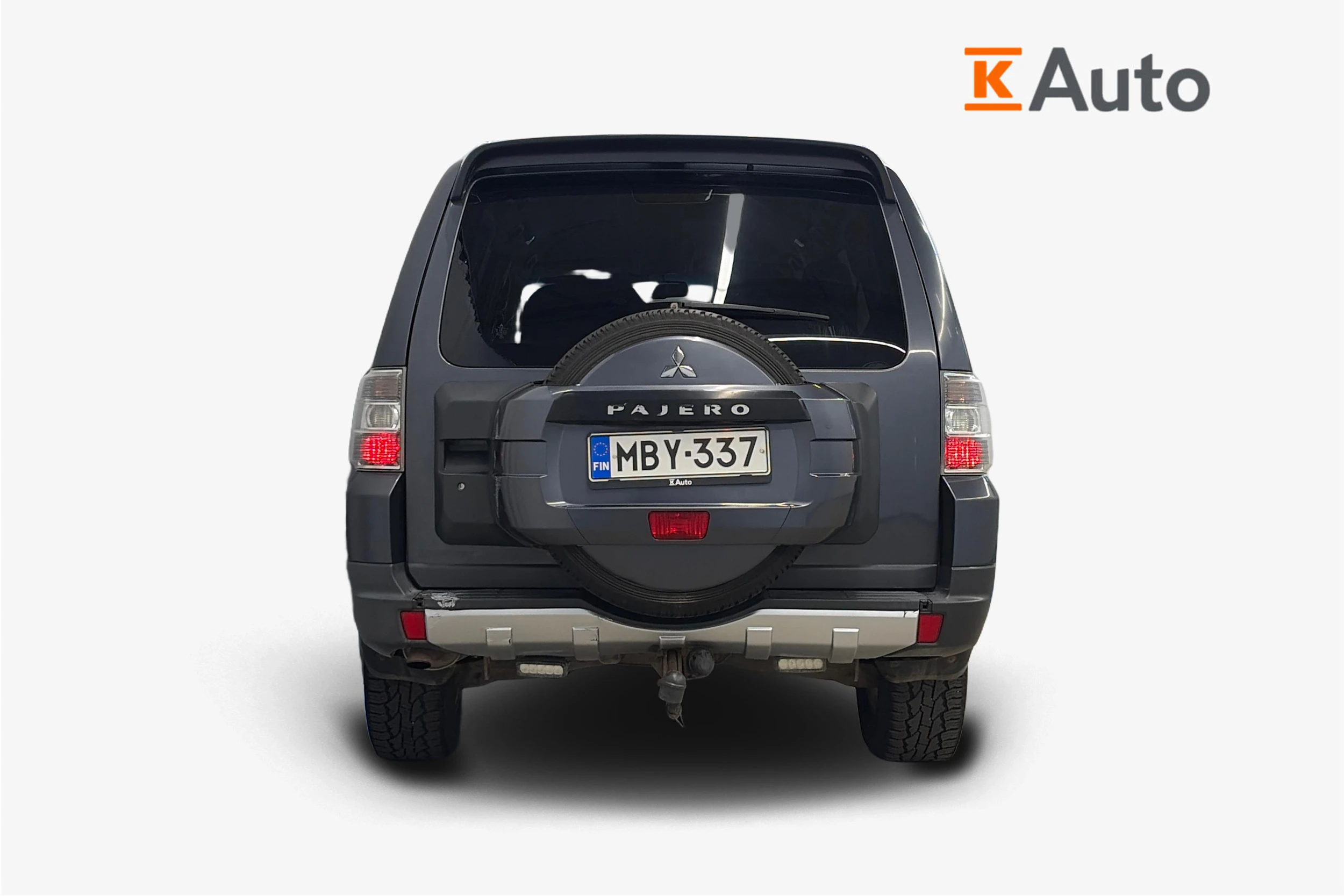 harmaa Mitsubishi Pajero 2008 kuva 3.