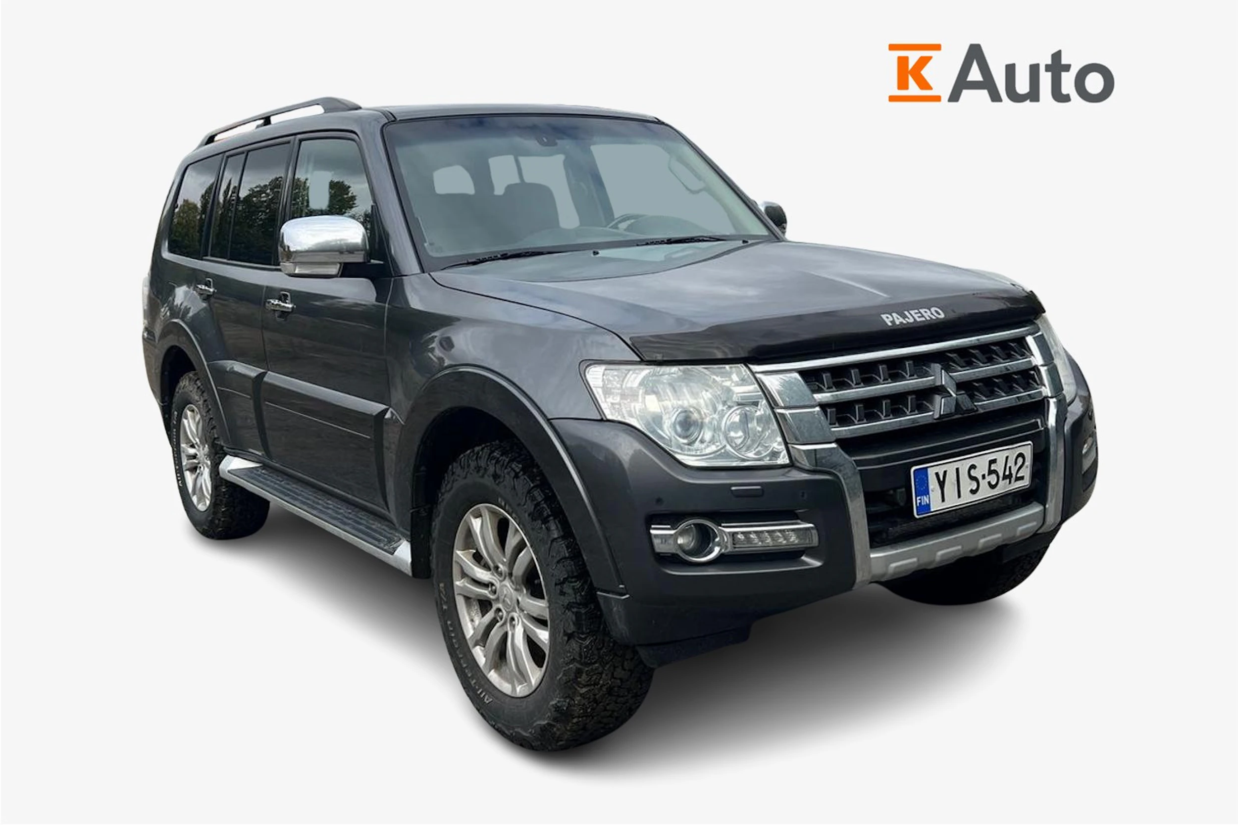met. harmaa Mitsubishi Pajero 2015 kuva 1.