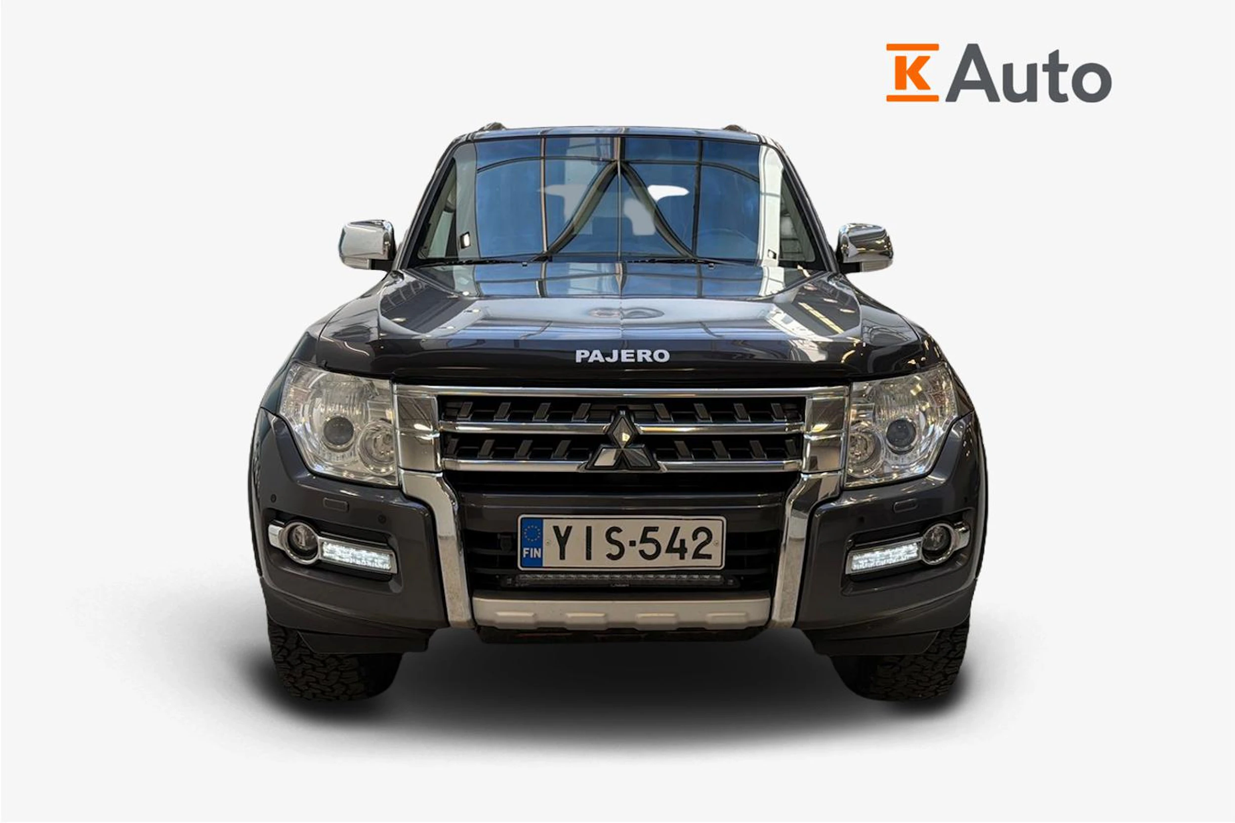 met. harmaa Mitsubishi Pajero 2015 kuva 4.