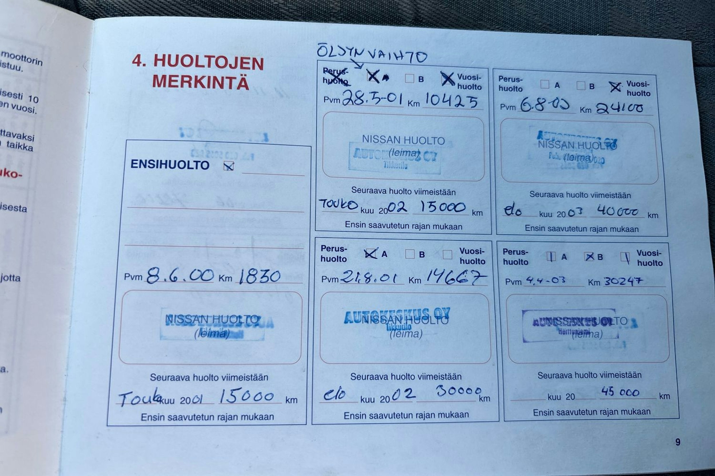 Vihreä Nissan ALMERA 2000 kuva 22.