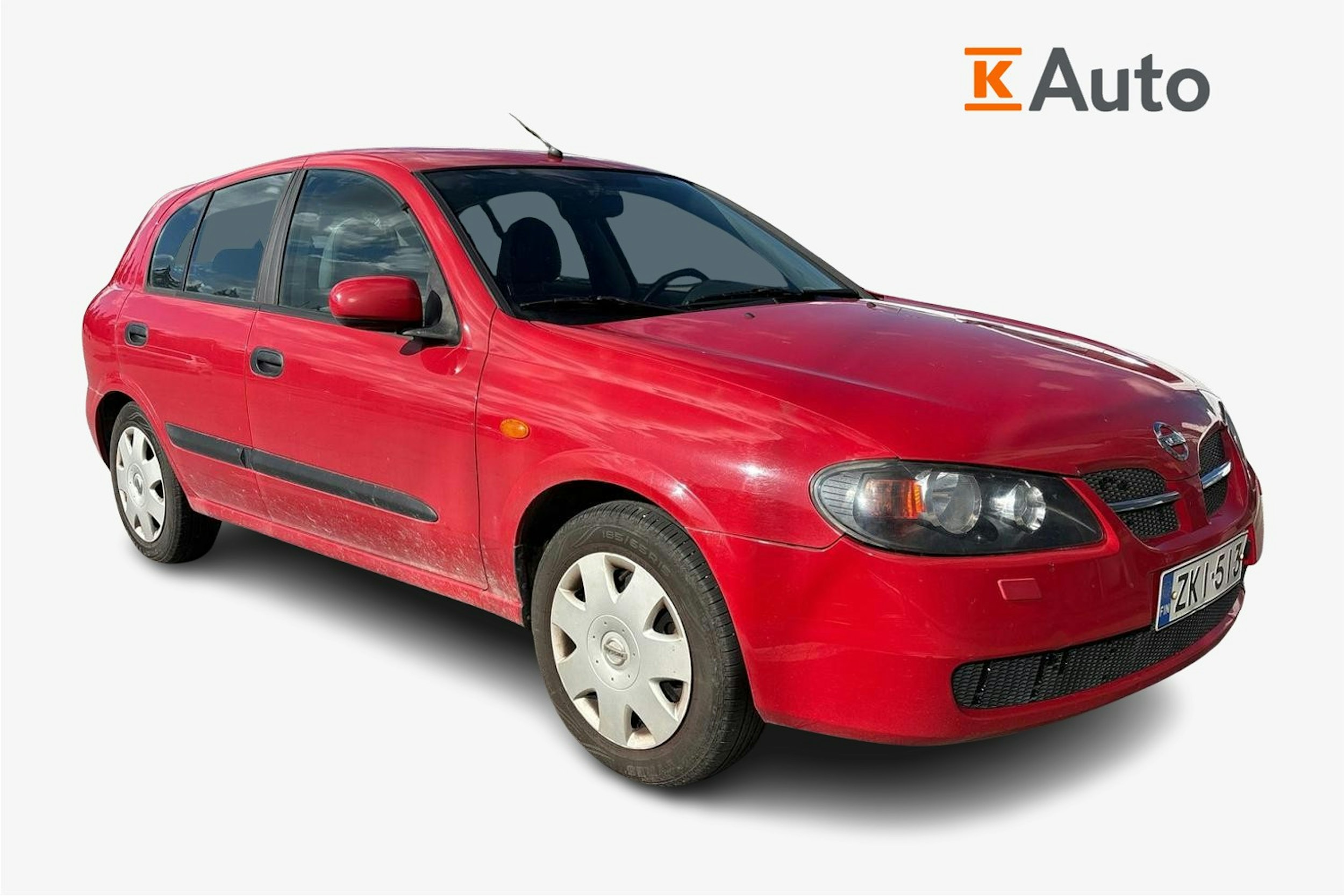 punainen Nissan Almera 2005 kuva 1.