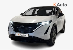 valkoinen Nissan Ariya 2023 kuva 1.