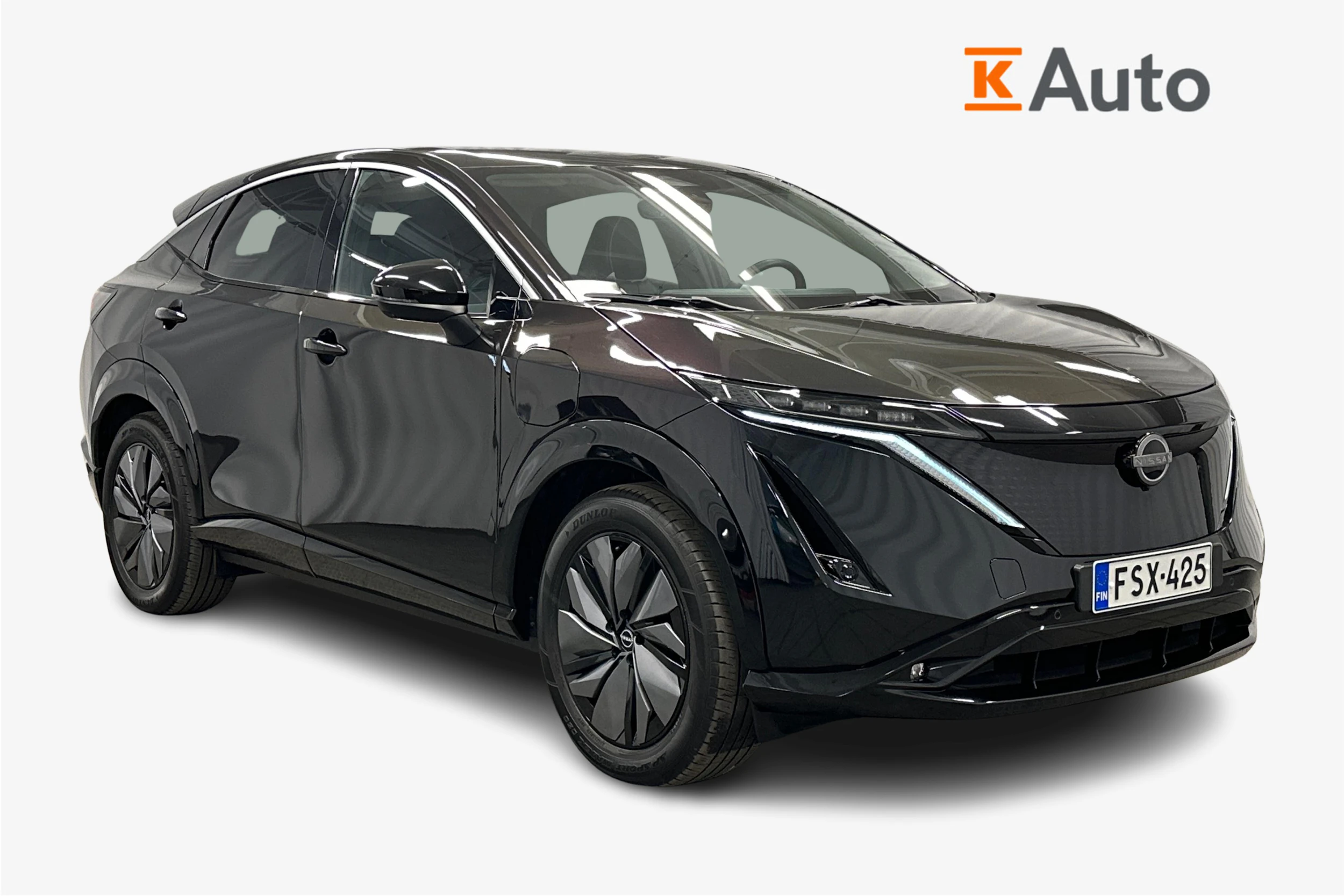 vihreä Nissan Ariya 2023 kuva 1.