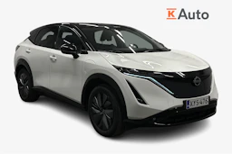 valkoinen Nissan Ariya 2023 kuva 1.