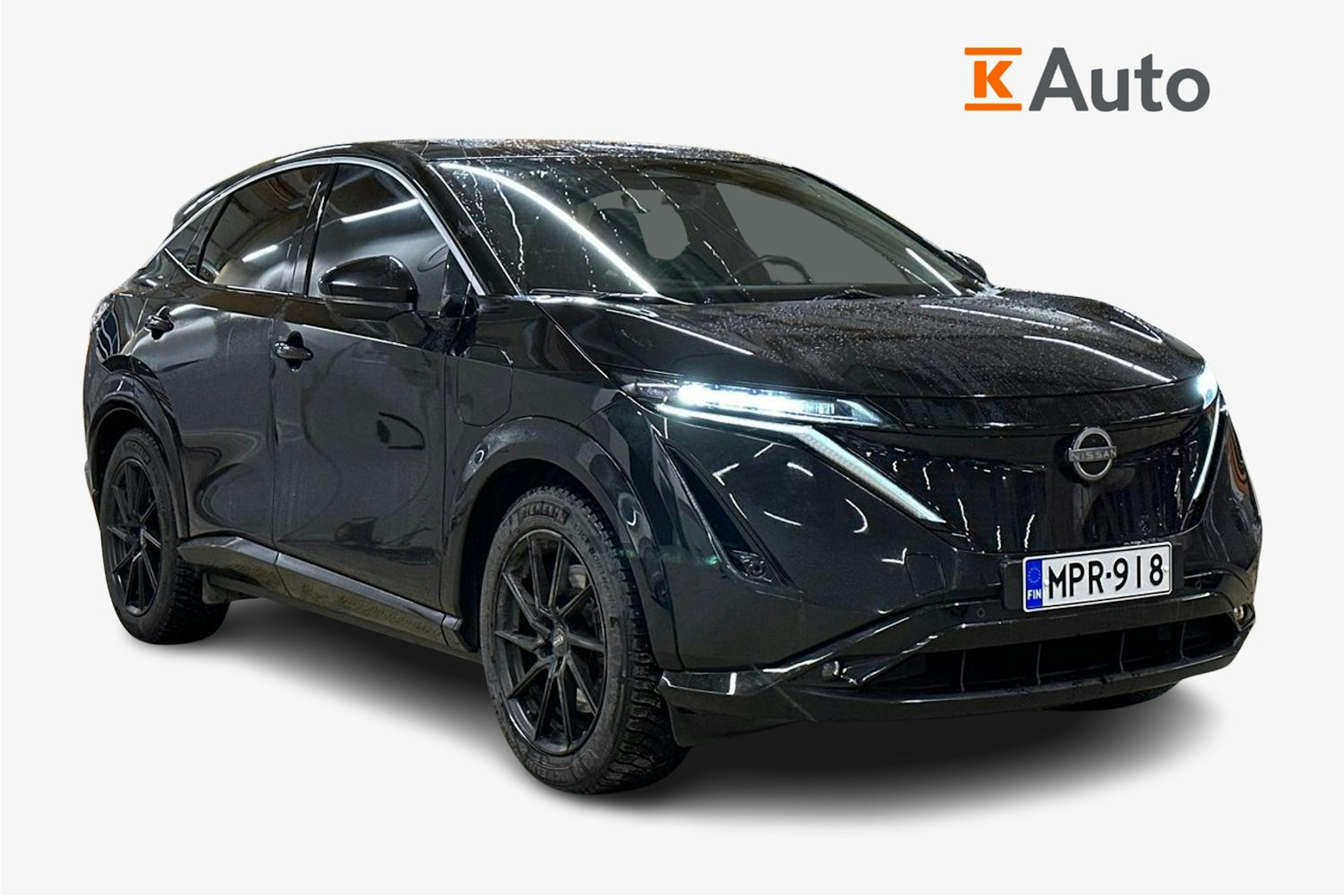 musta Nissan Ariya 2024 kuva 1.