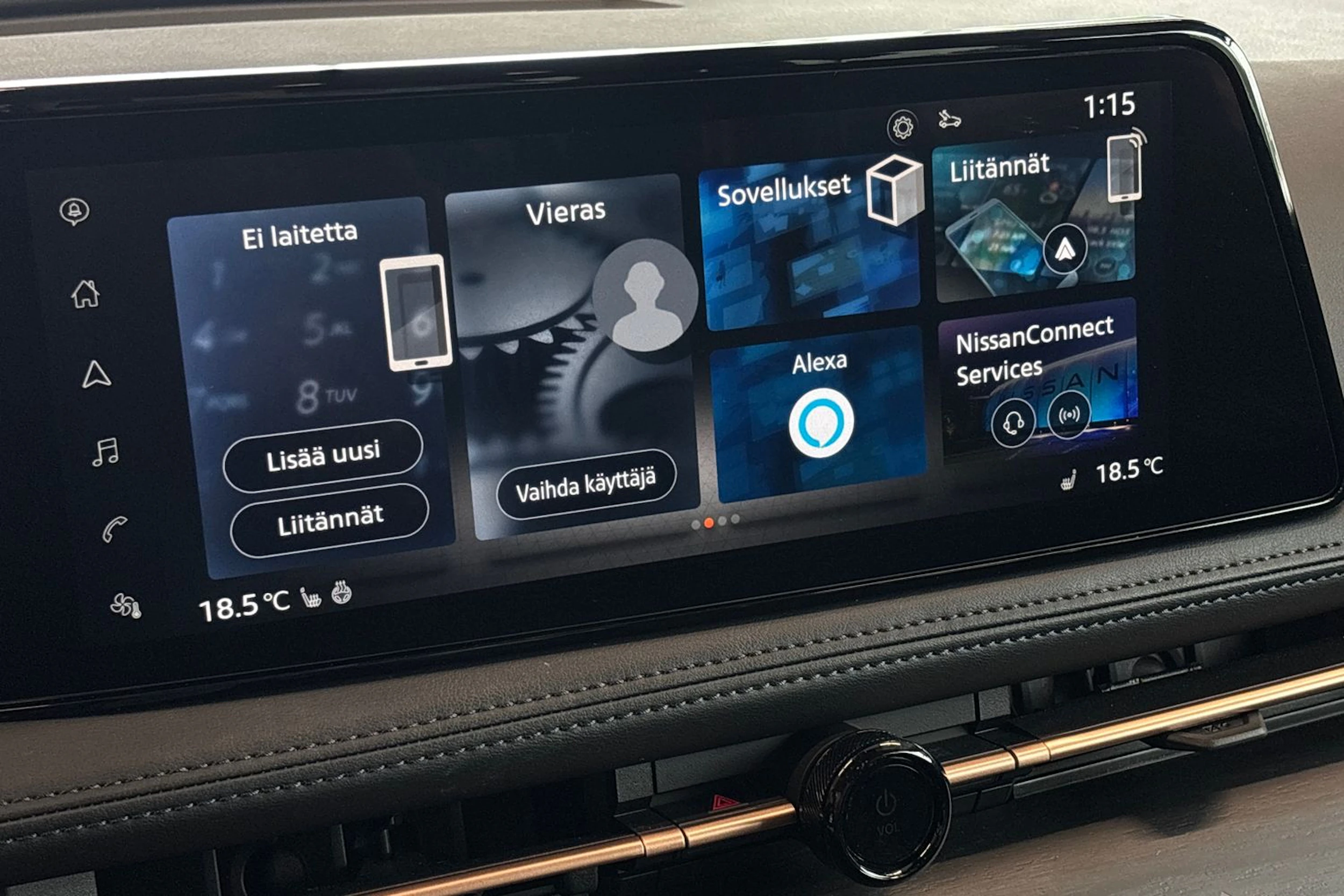 monivär. Nissan Ariya 2024 kuva 27.