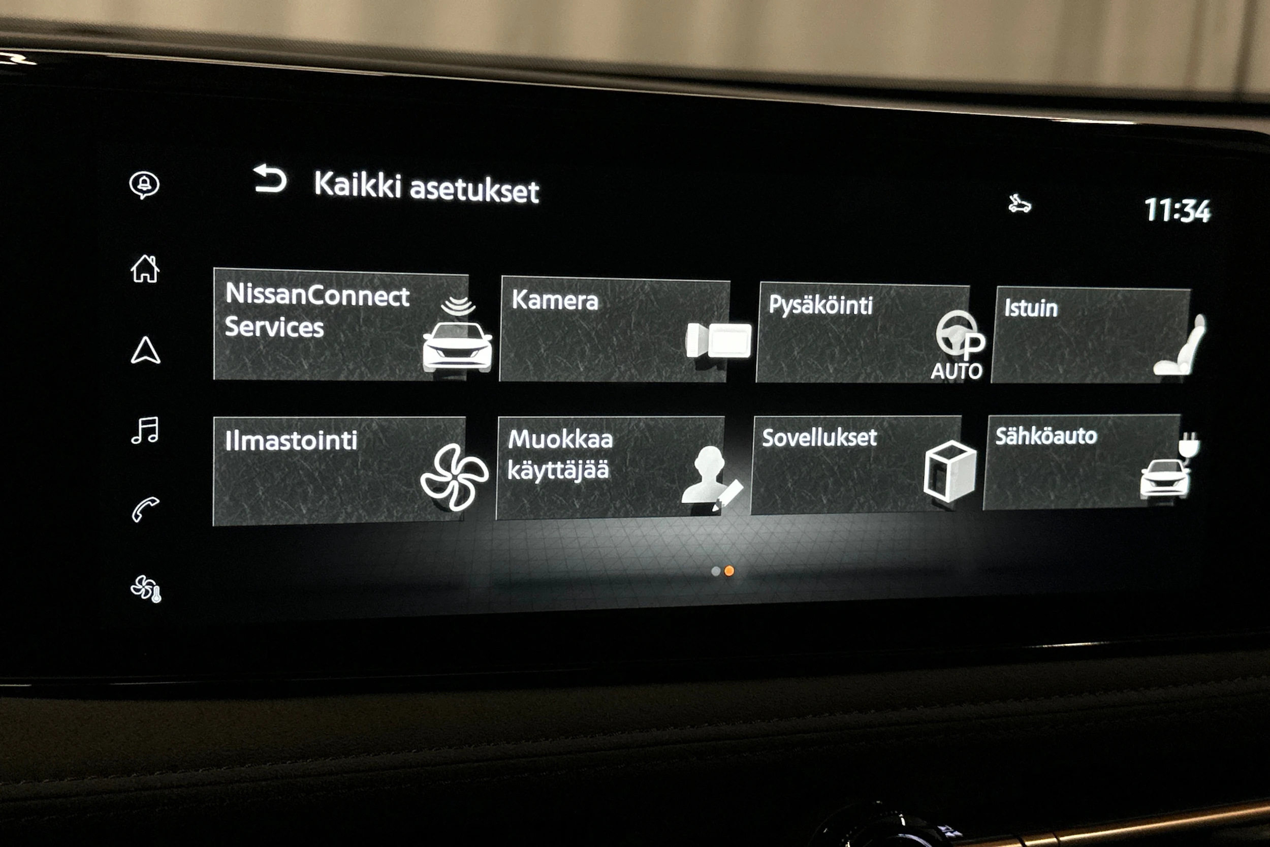 vihreä Nissan Ariya 2025 kuva 29.