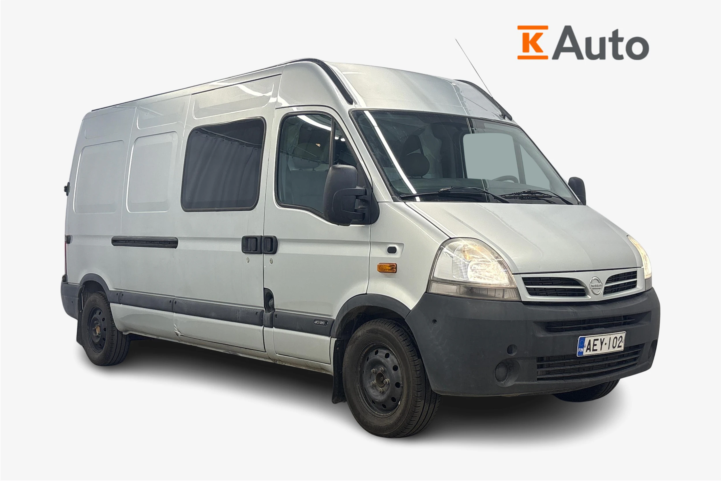 harmaa Nissan Interstar 2008 kuva 1.