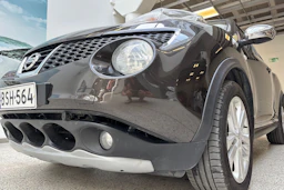 Ruskea (beige) Nissan Juke 2012 kuva 18.