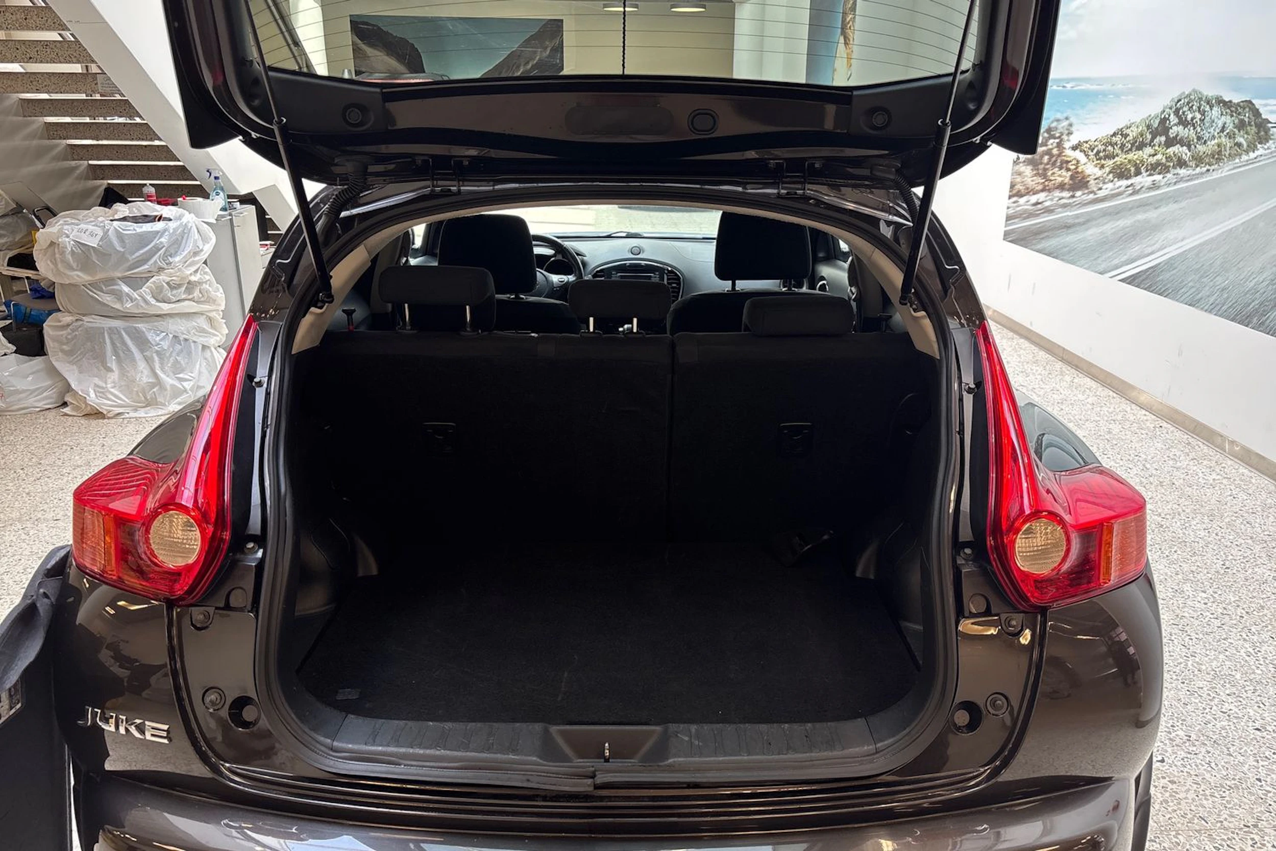 Ruskea (beige) Nissan Juke 2012 kuva 20.