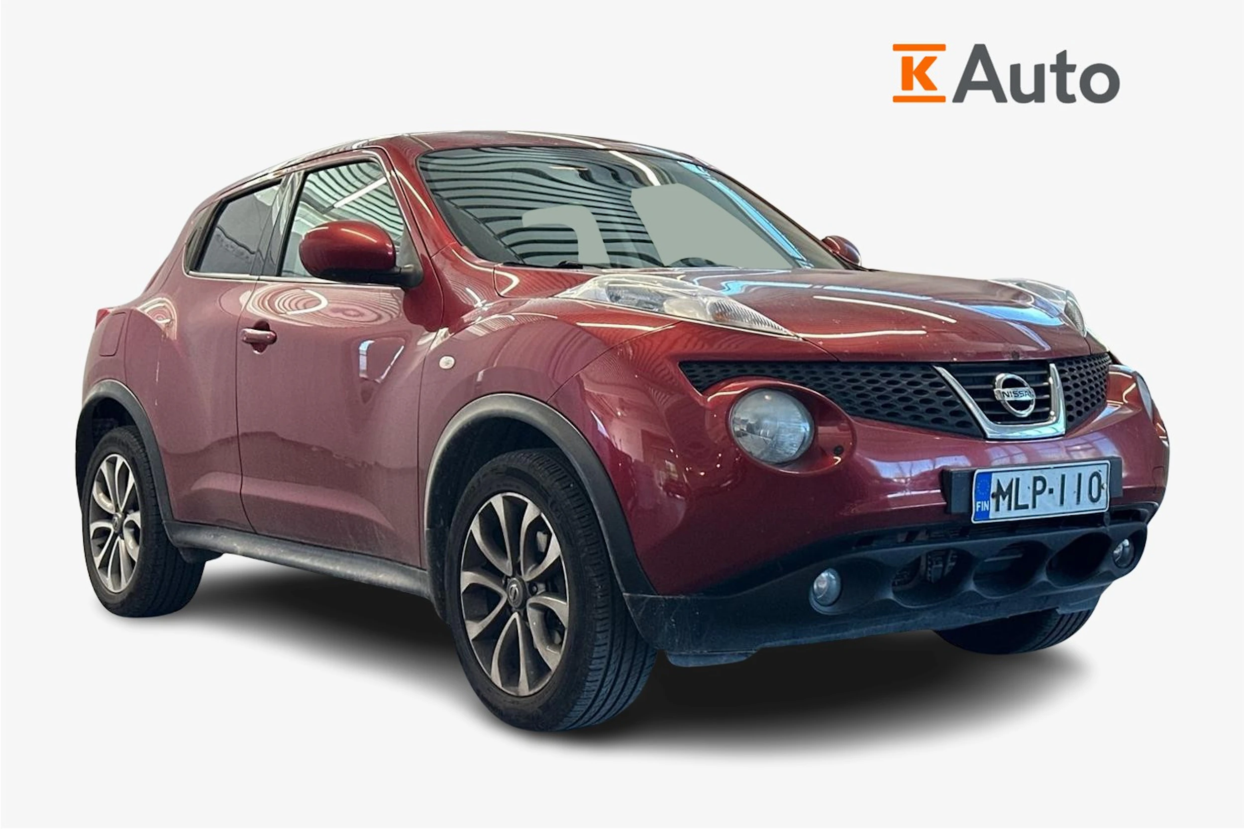 punainen Nissan Juke 2013 kuva 1.