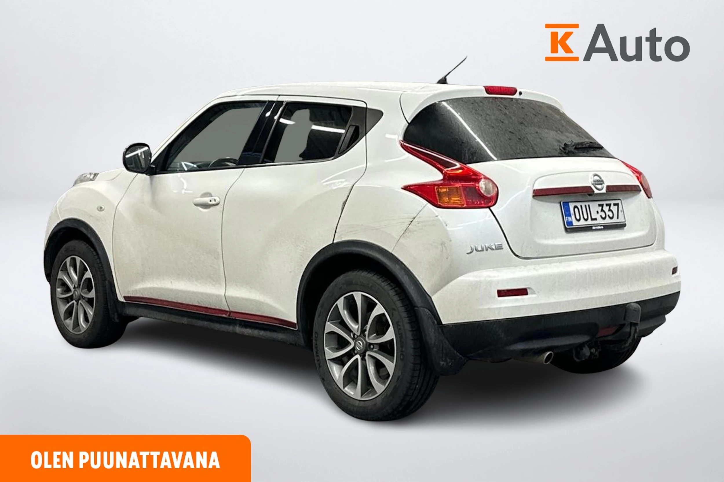 valkoinen Nissan Juke 2013 kuva 2.