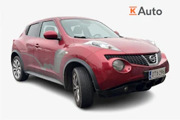 punainen Nissan Juke 2014 kuva 1.