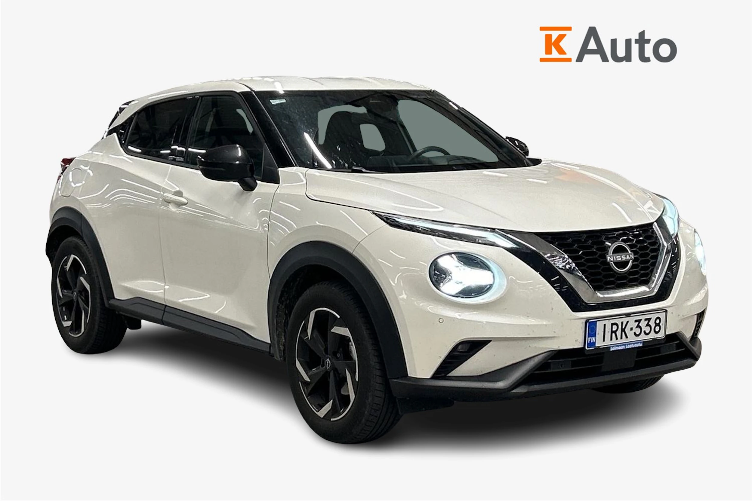 valkoinen Nissan Juke 2024 kuva 1.