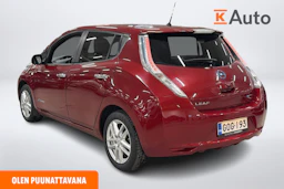 punainen Nissan Leaf 2016 kuva 2.