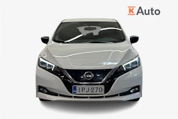 Valkoinen Nissan Leaf 2018 kuva 4.