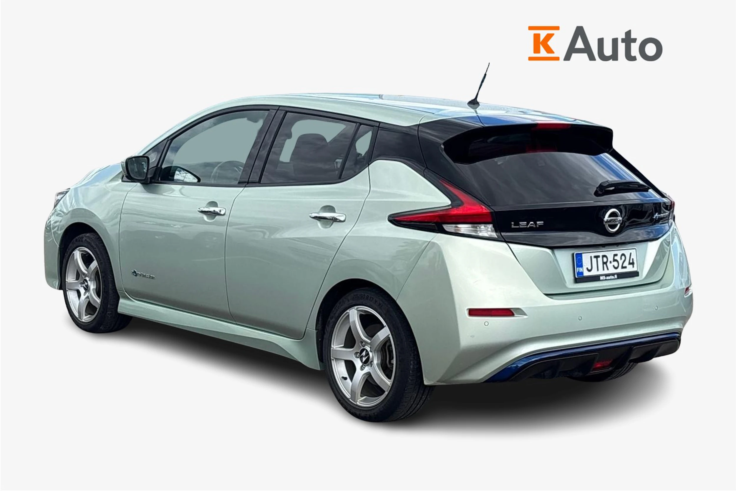 harmaa Nissan Leaf 2018 kuva 2.