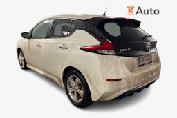 valkoinen Nissan Leaf 2020 kuva 2.