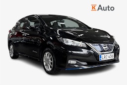 musta Nissan Leaf 2020 kuva 1.