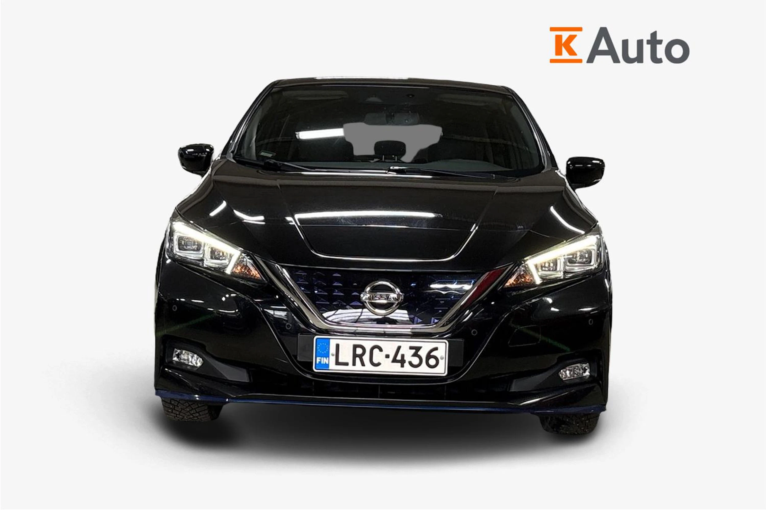 musta Nissan Leaf 2020 kuva 4.