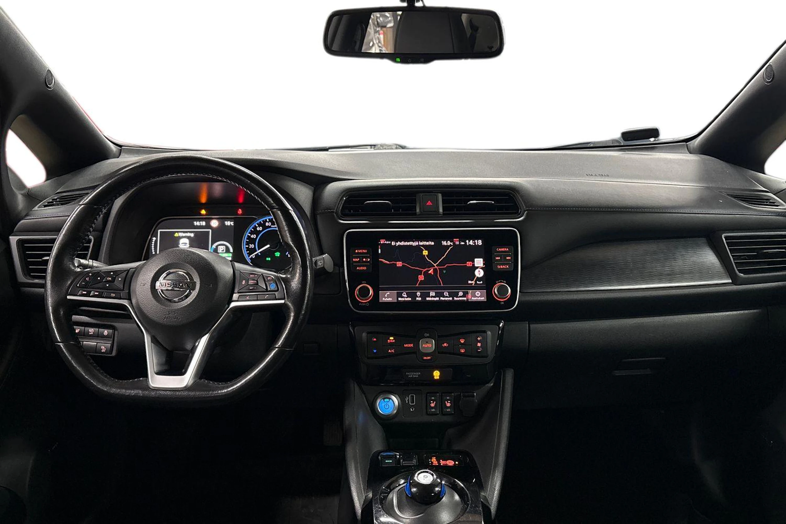 musta Nissan Leaf 2020 kuva 8.