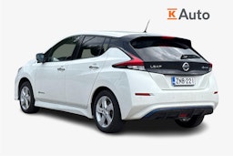 valkoinen Nissan Leaf 2020 kuva 2.