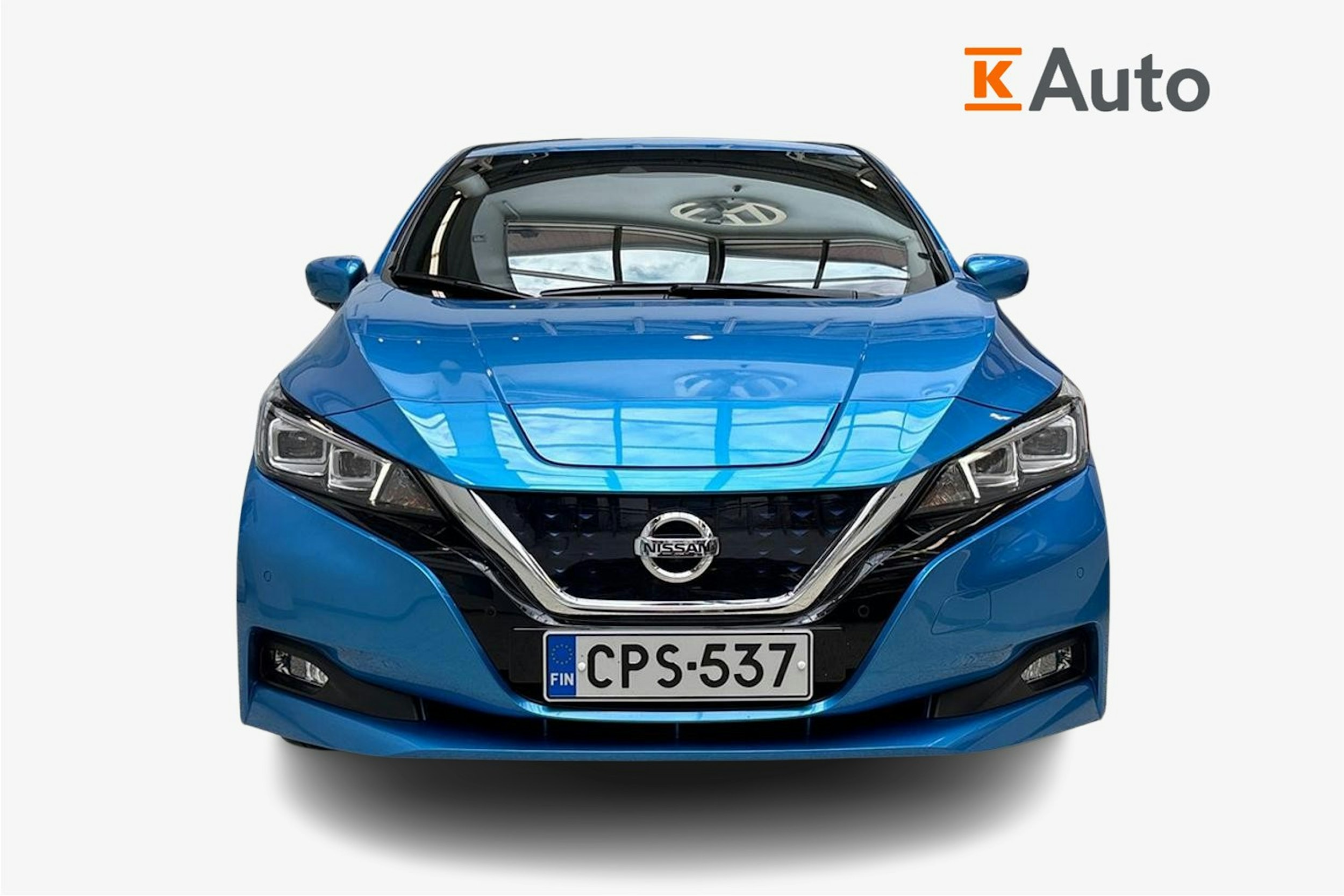 sininen Nissan Leaf 2021 kuva 4.