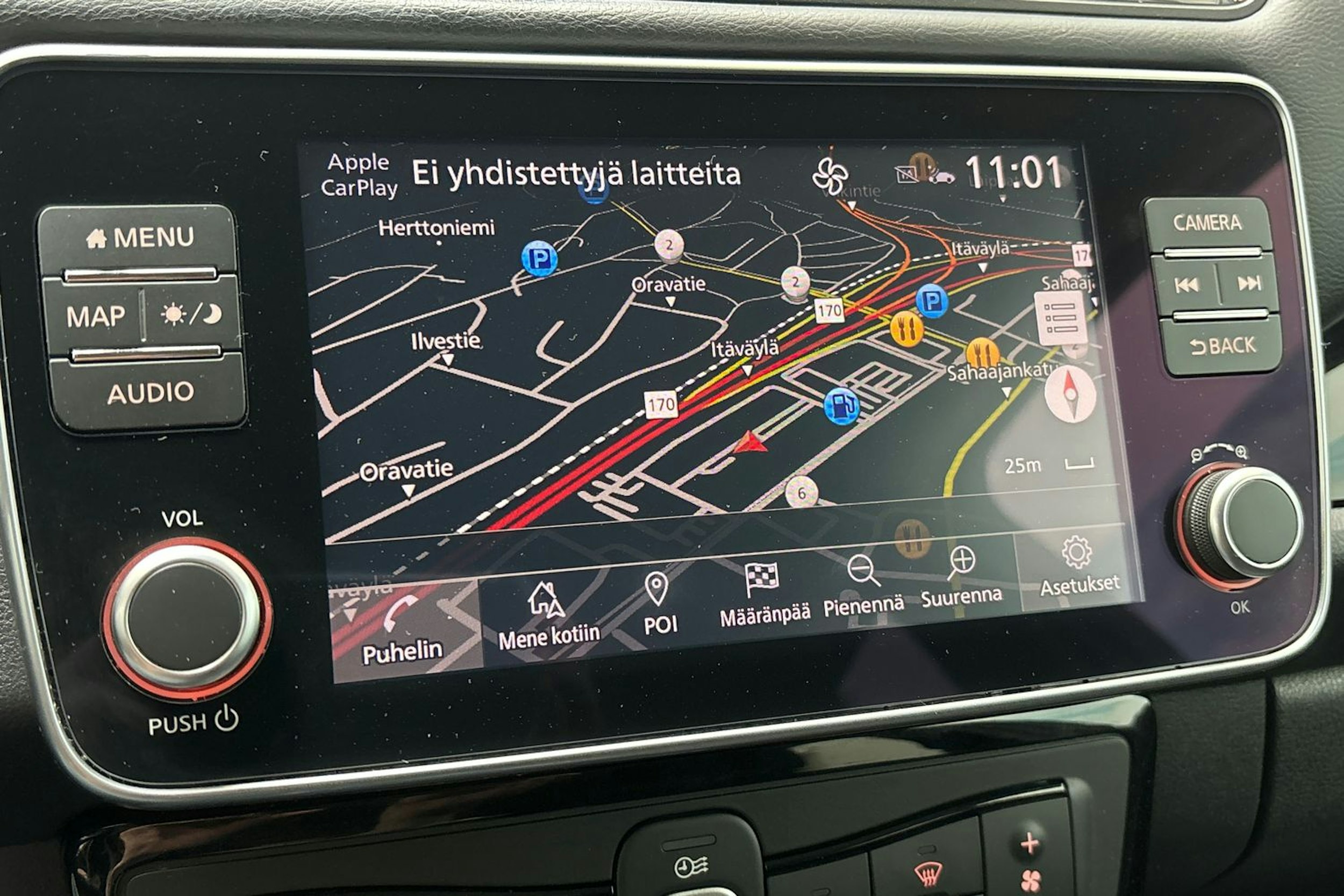 sininen Nissan Leaf 2021 kuva 18.