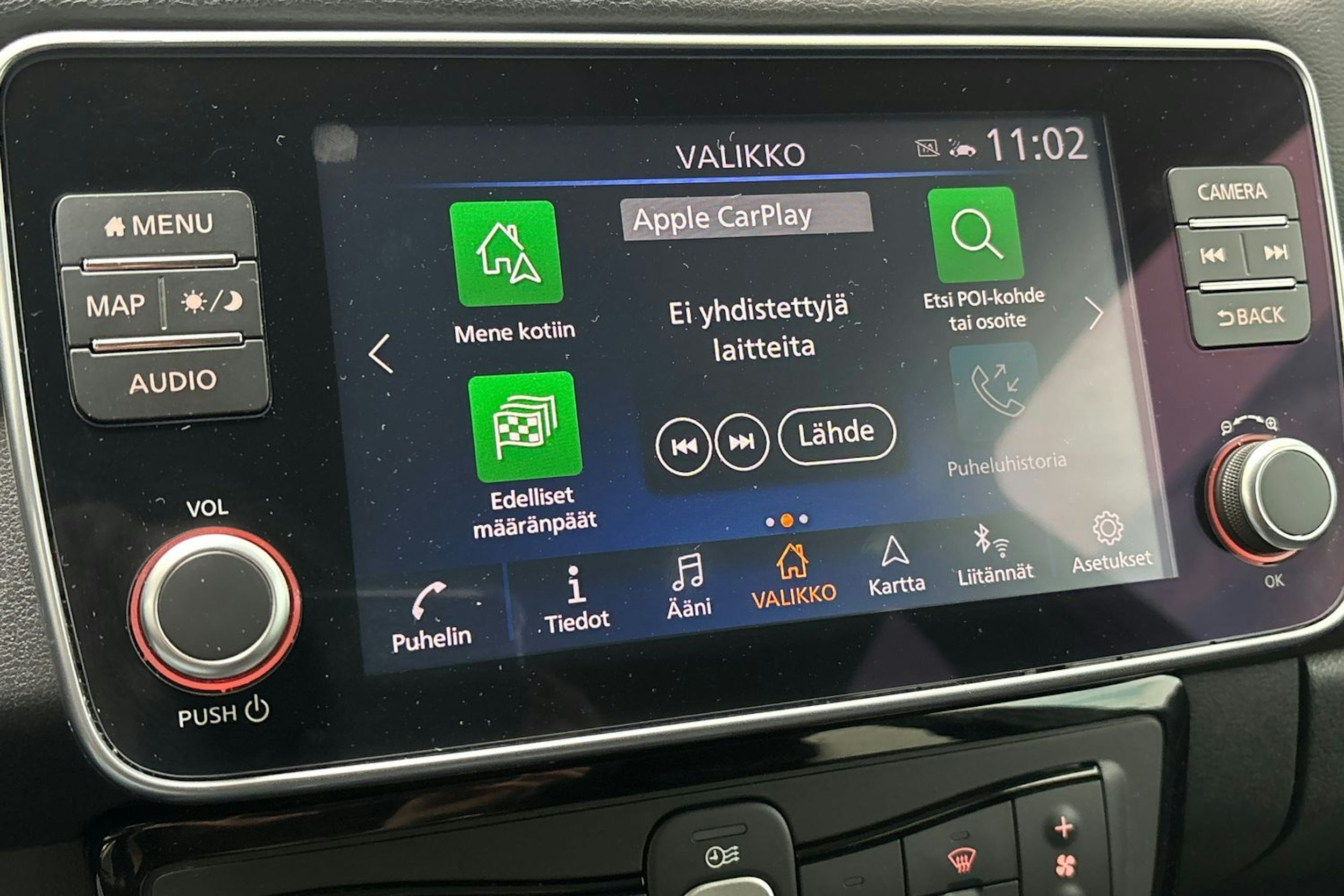 sininen Nissan Leaf 2021 kuva 19.