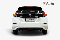 valkoinen Nissan Leaf 2021 kuva 3.