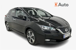 musta Nissan Leaf 2021 kuva 1.