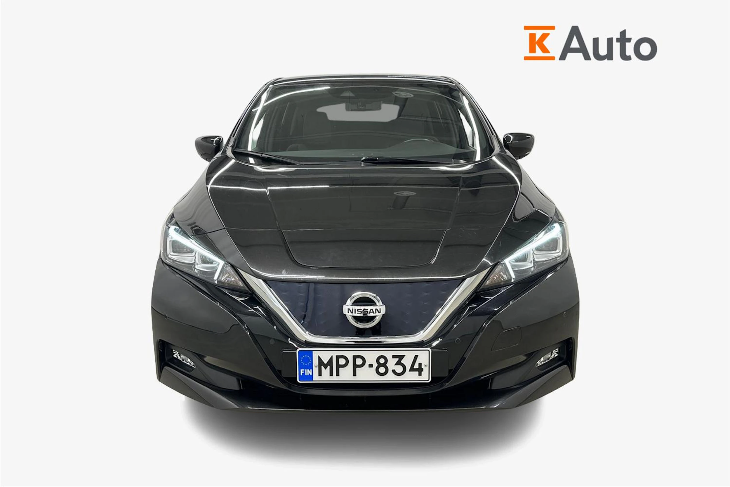 musta Nissan Leaf 2021 kuva 4.