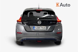 harmaa Nissan Leaf 2021 kuva 3.