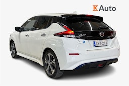 valkoinen Nissan Leaf 2021 kuva 2.