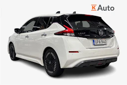 valkoinen Nissan Leaf 2022 kuva 2.
