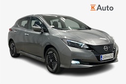 harmaa Nissan Leaf 2022 kuva 1.
