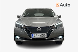 harmaa Nissan Leaf 2022 kuva 5.