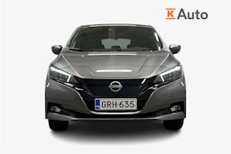 harmaa Nissan Leaf 2022 kuva 5.
