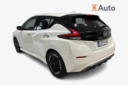 valkoinen Nissan Leaf 2022 kuva 2.