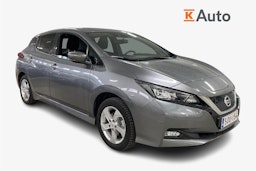 Harmaa Nissan Leaf 2022 kuva 1.