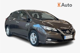 ruskea (beige) Nissan Leaf 2022 kuva 1.